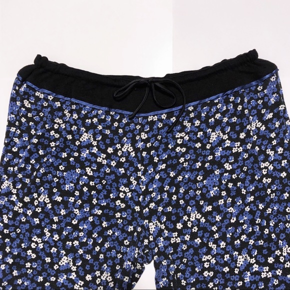 DKNY Pajama Pants | Size Medium | Black Blue White - Picture 4 of 16